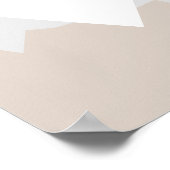 Beer bergen Eerste verjaardag Welkomstteken Poster (Hoek)