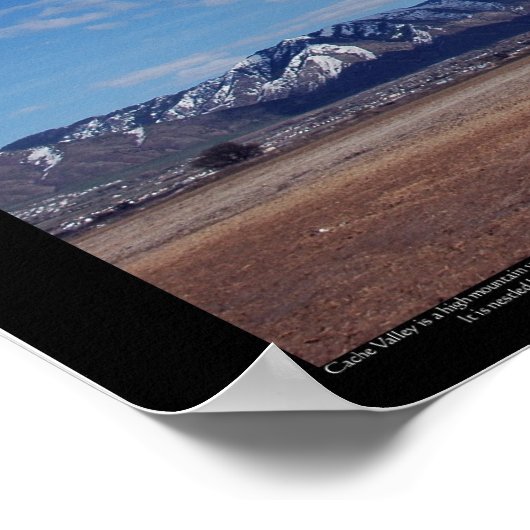 Beer Berggebergte Poster (Hoek)