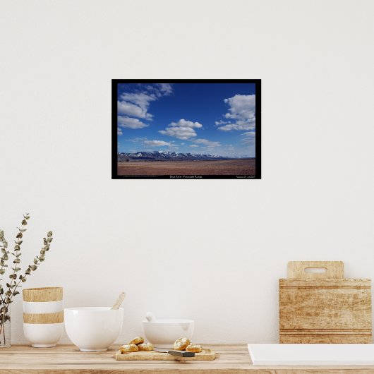 Beer Berggebergte Poster (Keuken)