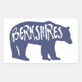 Beer Berkshires Rechthoekige Sticker (Voorkant)
