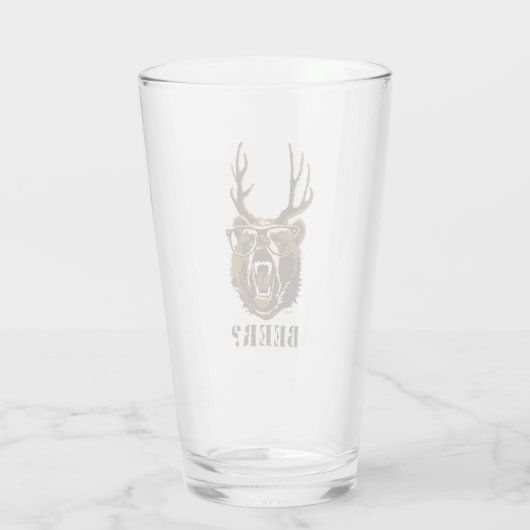 Beer, bier of bier glas (Achterkant)