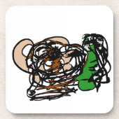 Beer Bier Onderzetter (Voorkant)