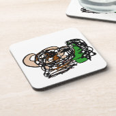 Beer Bier Onderzetter (Linkerzijde)