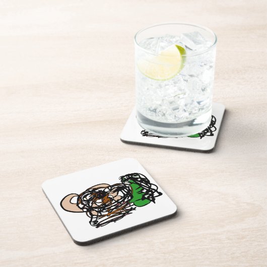 Beer Bier Onderzetter (Rechterzijde)