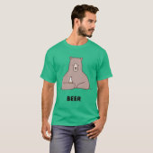 Beer bier t-shirt (Voorkant volledig)