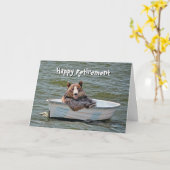 Beer bij pensionering in Dinghy Kaart (Gele Bloem)