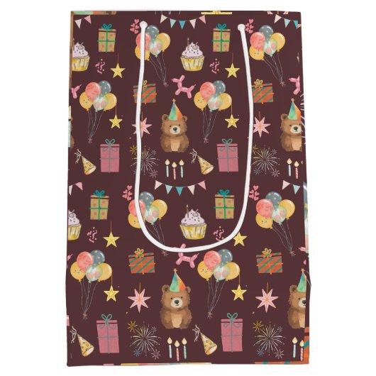 Beer Birthday Medium Cadeauzakje (Achterkant)