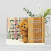 Beer Birthday Uitnodiging (Staand voorkant)