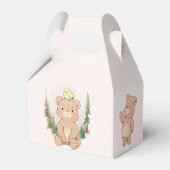 Beer Birthday Waterverf Baby Bedankdoosjes (Achterkant)