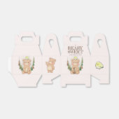 Beer Birthday Waterverf Baby Bedankdoosjes (Uitgevouwen)