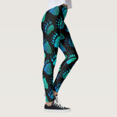 Beer blauw/groen - Leggings (Rechts)