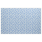 Beer blauw-winterpolair stof (Fat Quarter)