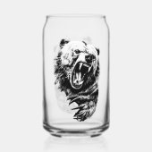 Beer Blikvorm Glas (Achterkant)