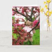 Beer Blossms, Happy Birthday! Kaart (Gele Bloem)