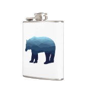 Beer Blue Forest Mountains Heupfles (Links)