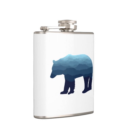 Beer Blue Forest Mountains Heupfles (Rechts)