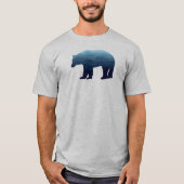 Beer Blue Forest Mountains T-shirt (Voorkant)