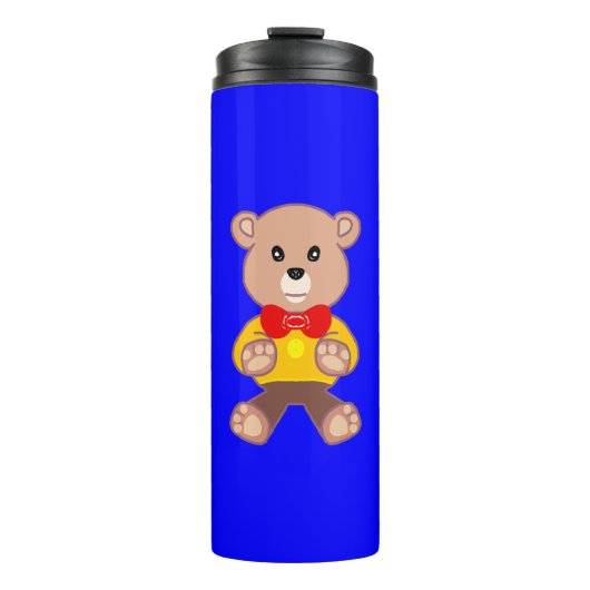 Beer Blue Thermal Tumbler Thermosbeker (Voorkant)