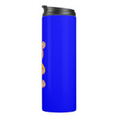 Beer Blue Thermal Tumbler Thermosbeker (Geroteerd rechts)