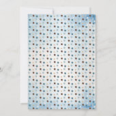 Beer | Blue Umbrella Barly Wait Boy Baby shower Kaart (Achterkant)