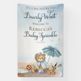 Beer | Blue Umbrella Barly Wait Boy Baby Sprinkle Spandoek