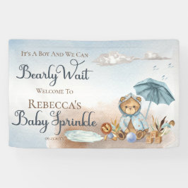 Beer | Blue Umbrella Barly Wait Boy Baby Sprinkle Spandoek