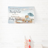Beer | Blue Umbrella Barly Wait Boy Baby Sprinkle Spandoek (Insitu)