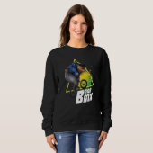 Beer Bmx Extreme Cycling Stunts Bicycle Bm Trui (Voorkant volledig)