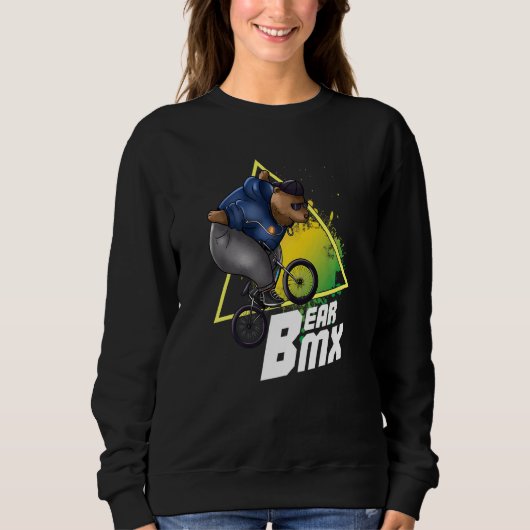 Beer Bmx Extreme Cycling Stunts Bicycle Bm Trui (Voorkant)