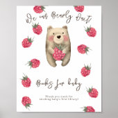 Beer - Boeken voor baby Poster (Voorkant)