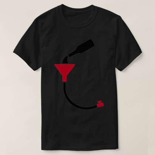 Beer Bong T-shirt (Design voorkant)