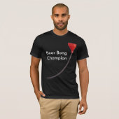 Beer BongChampion T-shirt (Voorkant volledig)