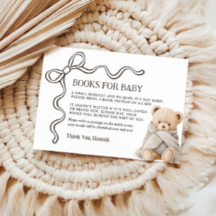 Beer Books voor Baby Kaart