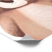 Beer Bos Dieren Kinderkamer Poster Decoratie (Hoek)