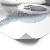 Beer Bos Kwekerij Wandkunst Poster (Hoek)