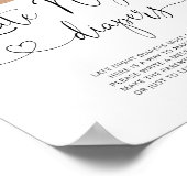 Beer bos Late night diapers Poster (Hoek)