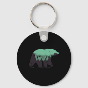 Beer Bos Natuur Grizzly Wandel Outdoor Jacht  Sleutelhanger