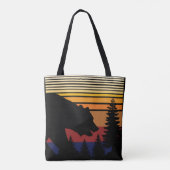 Beer Bos Vintage Tote Bag (Achterkant)