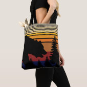 Beer Bos Vintage Tote Bag (Dichtbij)