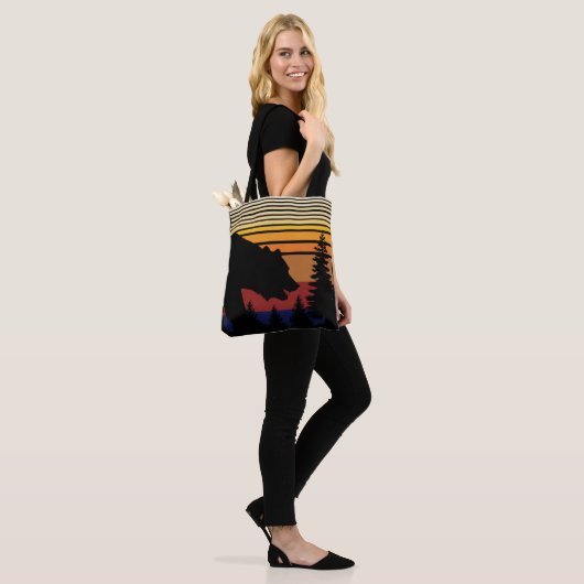Beer Bos Vintage Tote Bag (Op model)