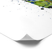 Beer Bottle Wall Art Print 'Green' (Hoek)