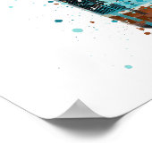 Beer Bottle Wall Art Print 'Rebel Rebel' (Hoek)