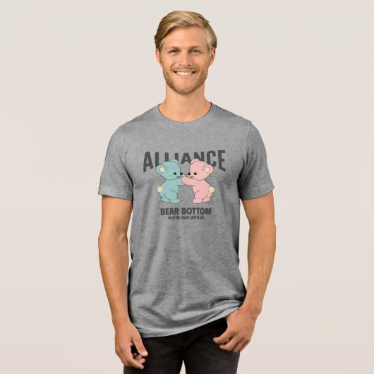 Beer Bottom Alliance Tri-Blend Shirt (Voorkant volledig)