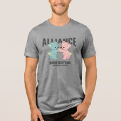 Beer Bottom Alliantie Tri-Blend Shirt (Voorkant)