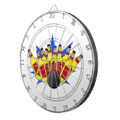 Beer Bowling Dartbord (Voorkant Rechts)