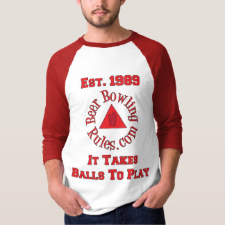 Beer Bowling Regels die het afpakt Shirt