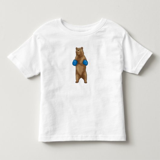 Beer Boxer Boxing-handschoenen Kinder Shirts (Voorkant)