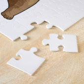 Beer Boxer Boxing-handschoenen Legpuzzel (Zijkant)