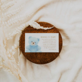 Beer Boy Baby shower Boeken voor de Kaart van de B