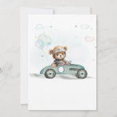 Beer Boy First Birthday en Baptisme Kaart (Achterkant)